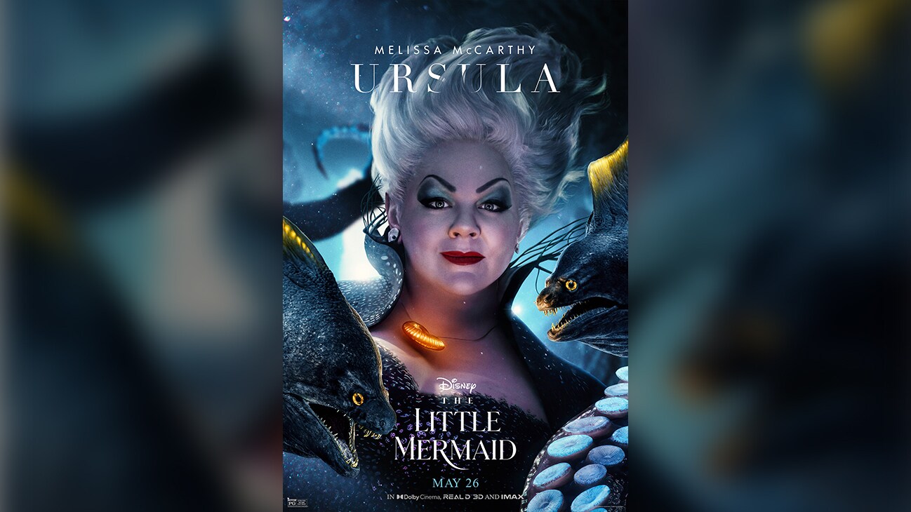 Melissa McCarthy | Ursula | Disney | The Little Mermaid | May 26 | rated PG