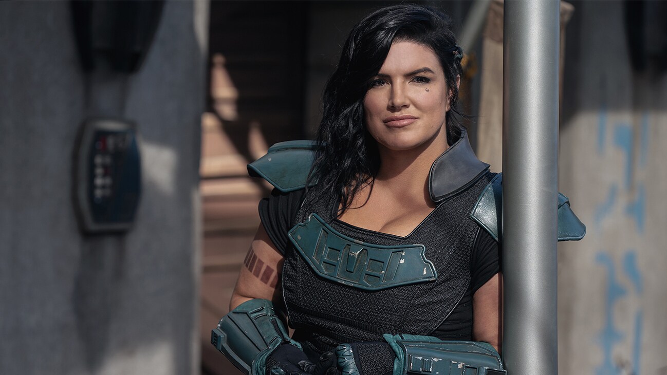 Gina Carano is Cara Dune in THE MANDALORIAN, season two, exclusively on Disney+.