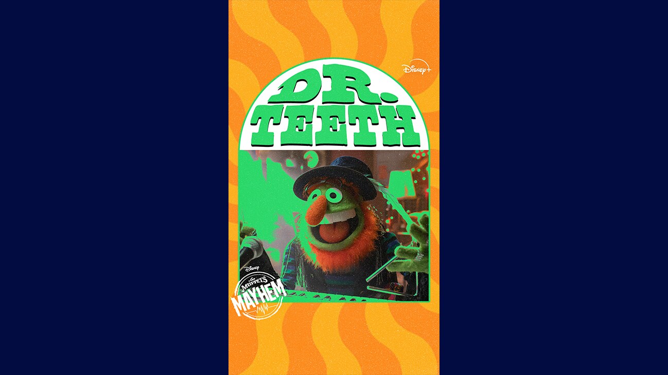 Dr. Teeth | The Muppets Mayhem | Disney+ | movie poster