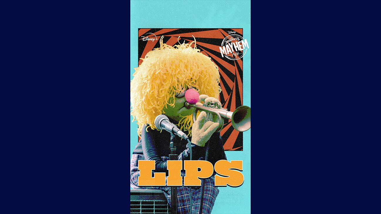 Lips | The Muppets Mayhem | Disney+ | movie poster
