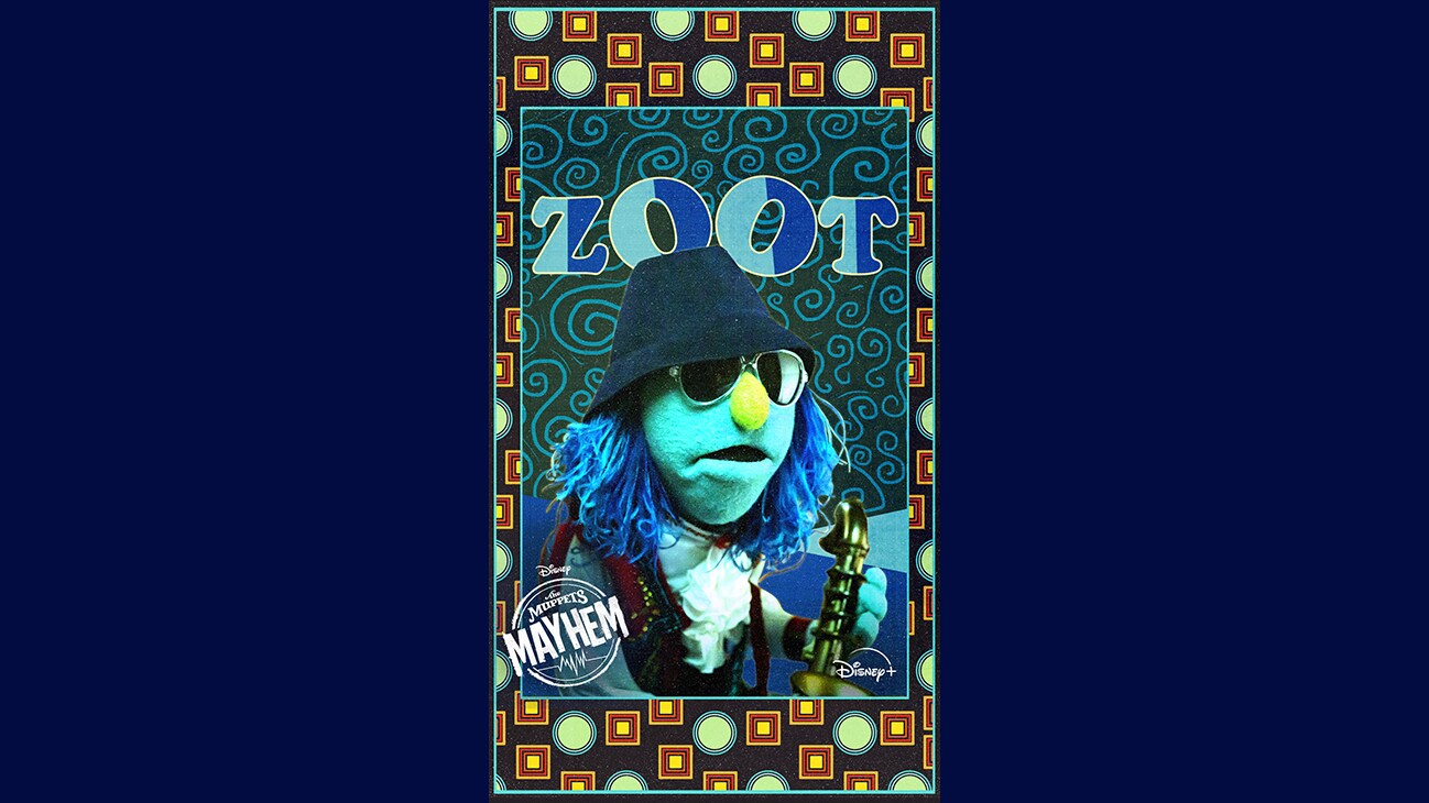 Zoot | The Muppets Mayhem | Disney+ | movie poster