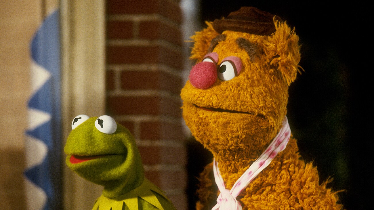 Kermit the Frog and Fozzie Bear