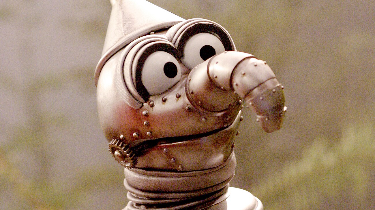 Gonzo as the Tin Man in The Muppets' Wizard of Oz