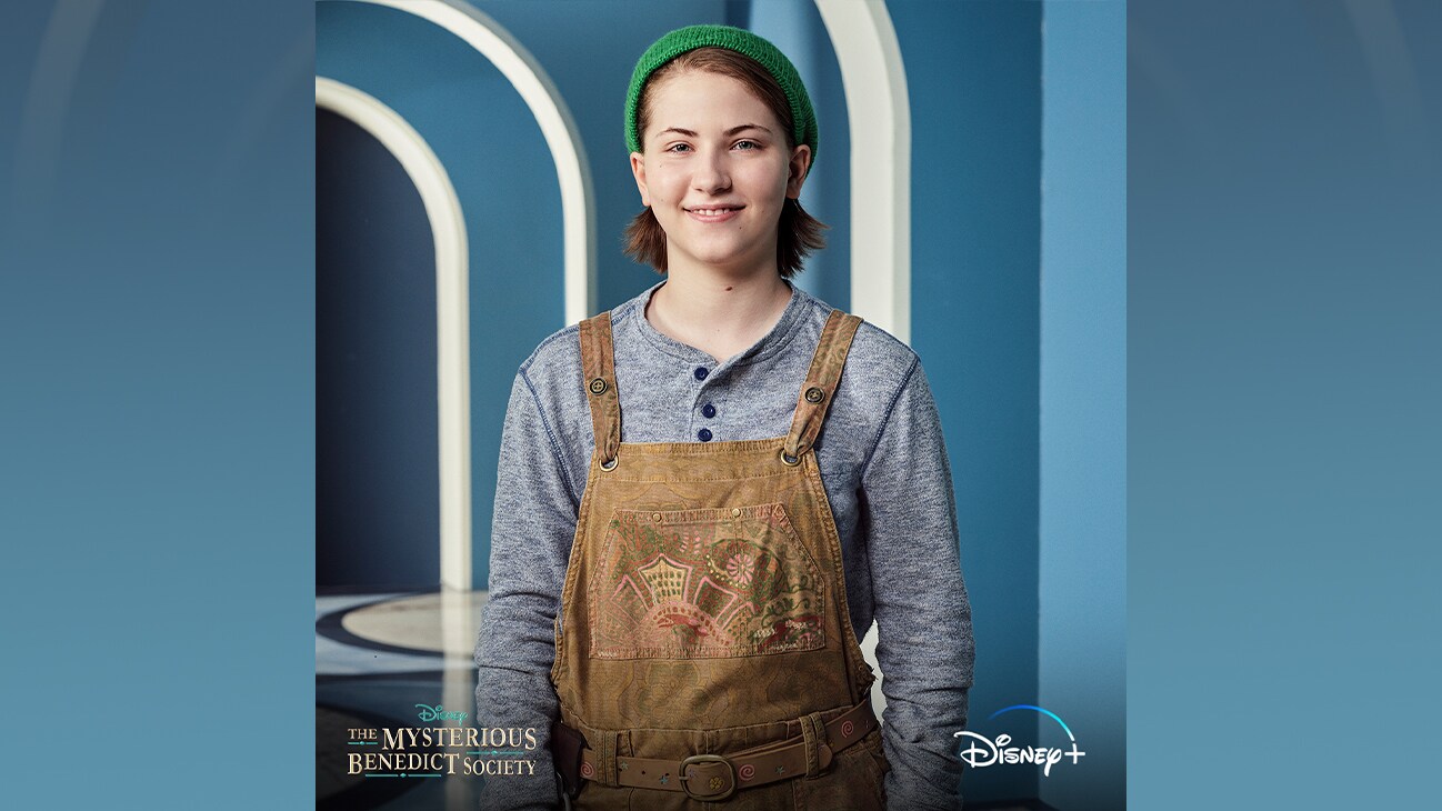 THE MYSTERIOUS BENEDICT SOCIETY - Disney’s “The Mysterious Benedict Society” stars Emmy DeOliveira as Kate Wetherall. (Disney/Brendan Meadows)