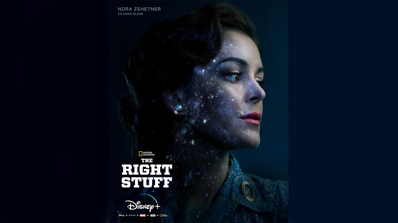 Nora Zehetner as Annie Glenn | National Geographic | The Right Stuff