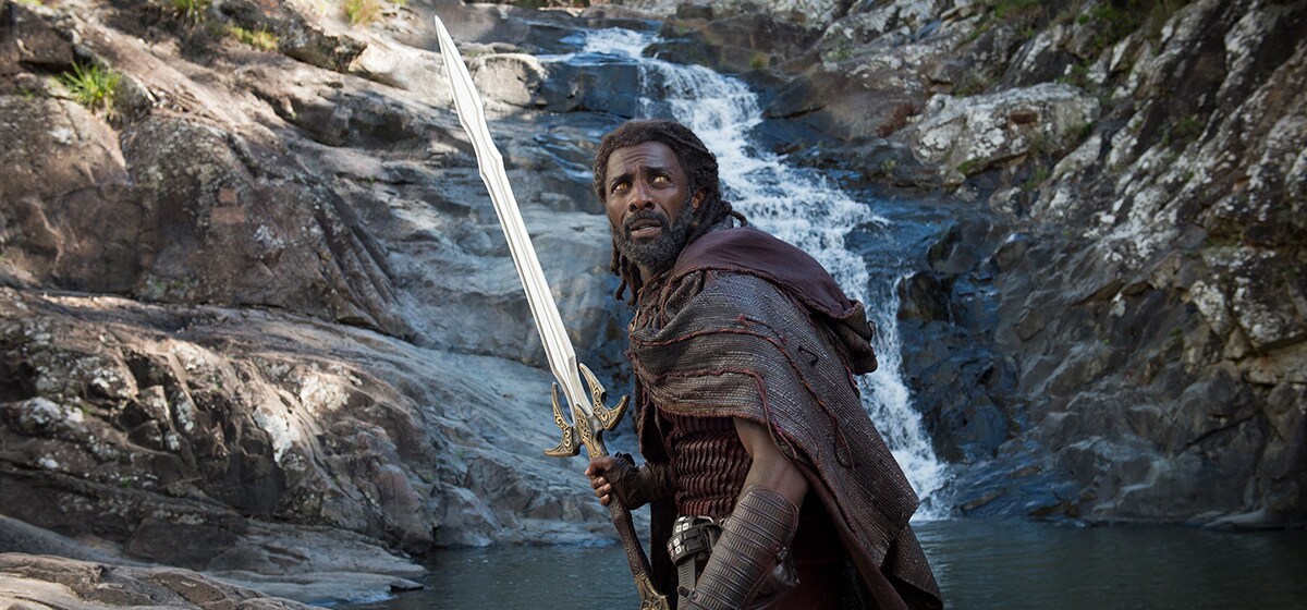 Idris Elba (Heimdall) from the movie "Thor:Ragnarok"