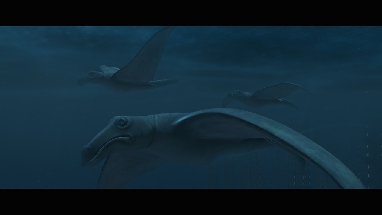 The design of the aiwhas -- or flying whales -- dates back to the production of The Empire Strike...