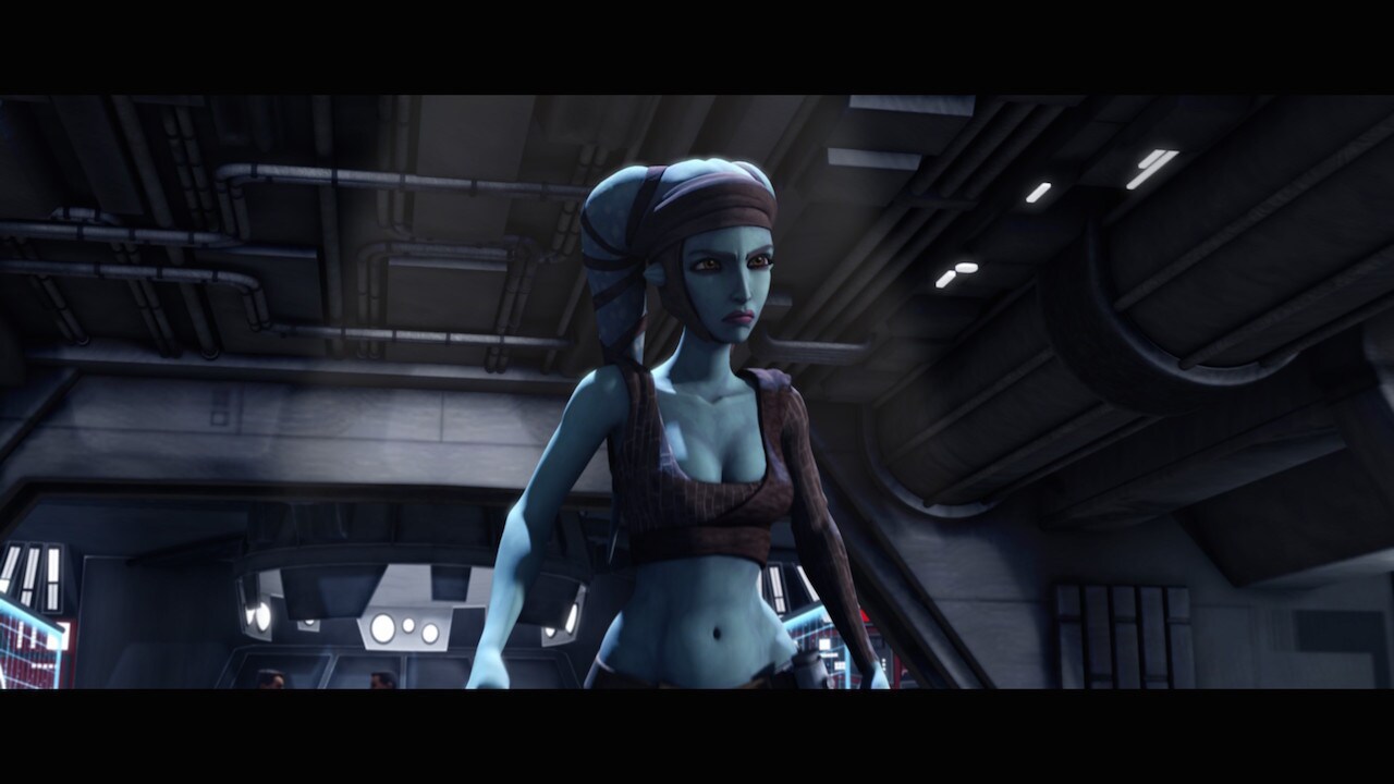 Though Aayla never names her master, she is referring to Quinlan Vos, a Jedi character featured e...