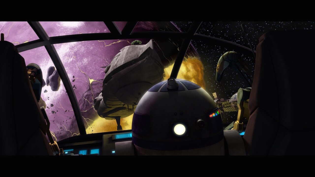 According to the screens in the Citadel orbital security stations, the Separatist shuttle that R2...