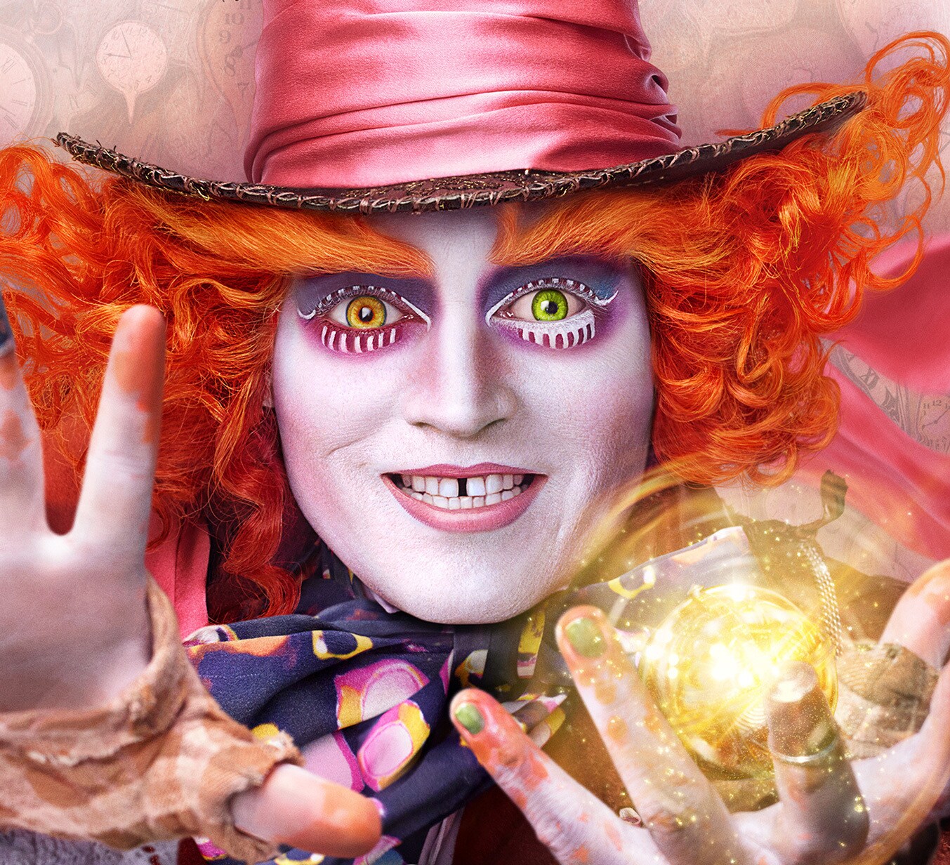 Johnny Depp is back as Hatter Tarrant Hightopp, better known as the Mad Hatter. When Alice return...