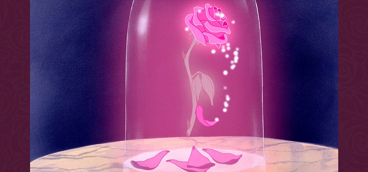 The rose from the Disney movie Beauty and the Beast (1991).