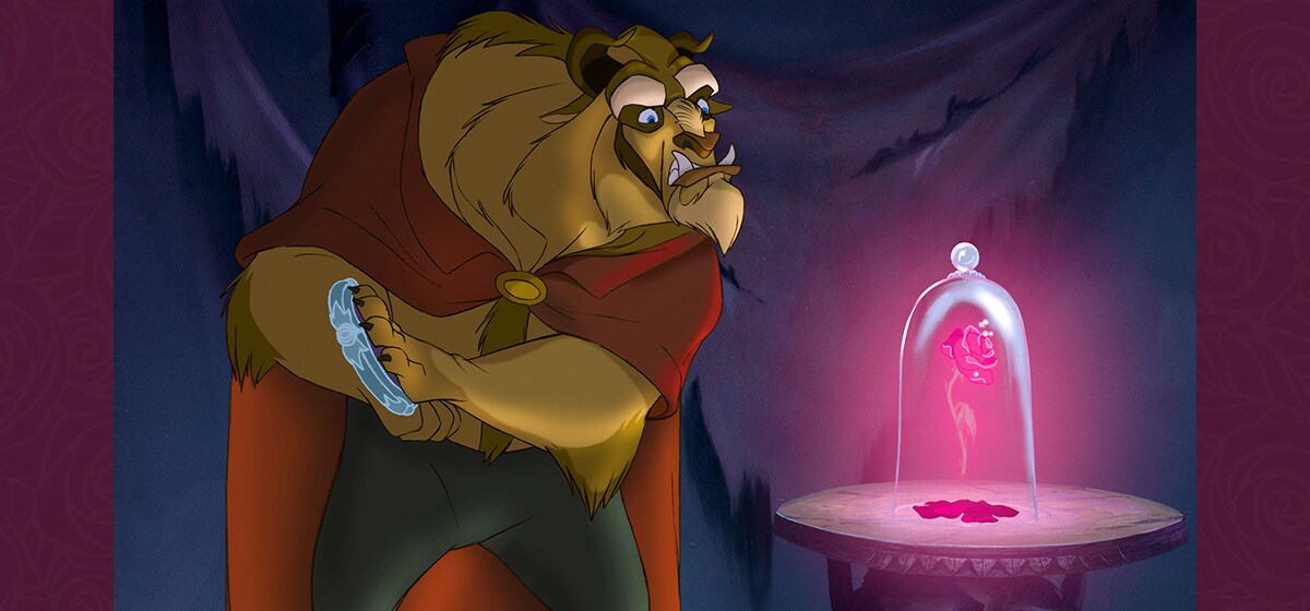 Robby Benson as Beast in the Disney movie Beauty and the Beast (1991).