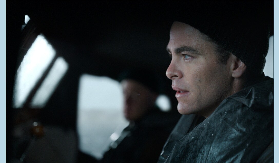 Actor Chris Pine in the movie "The Finest Hours"