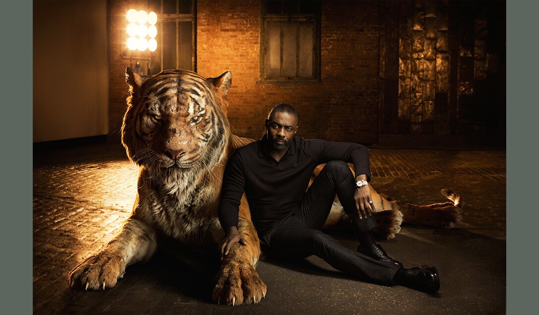 Idris Elba as Shere Khan in "The Jungle Book"