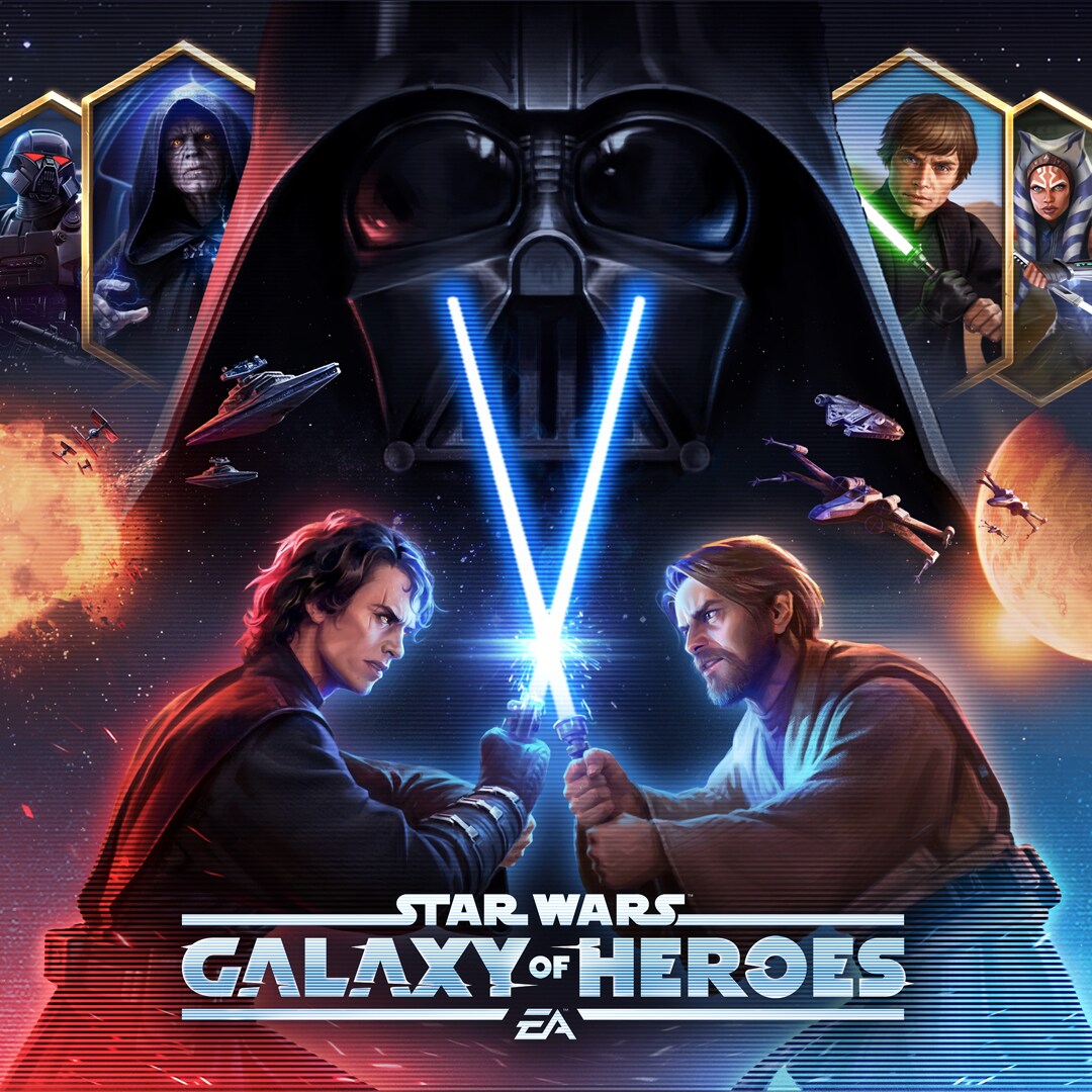 Star Wars: Galaxy of Heroes key art