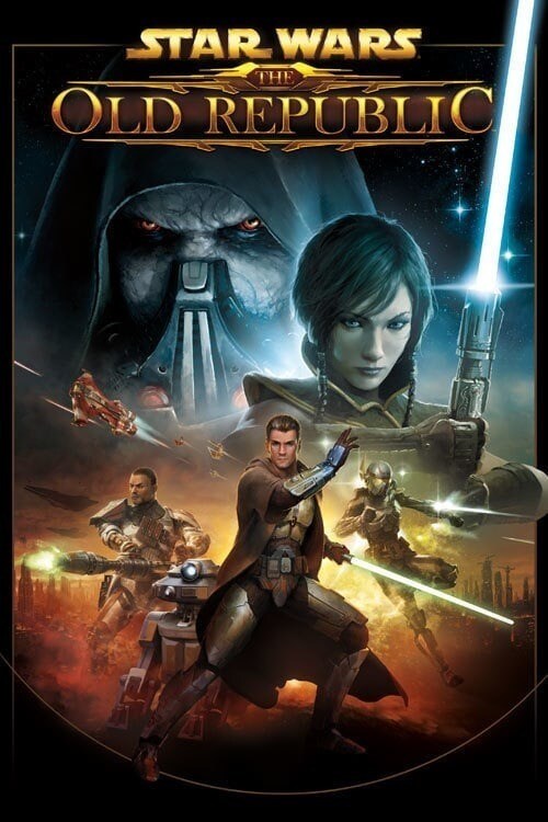 Star Wars The Olf Republic Game Poster with various characters