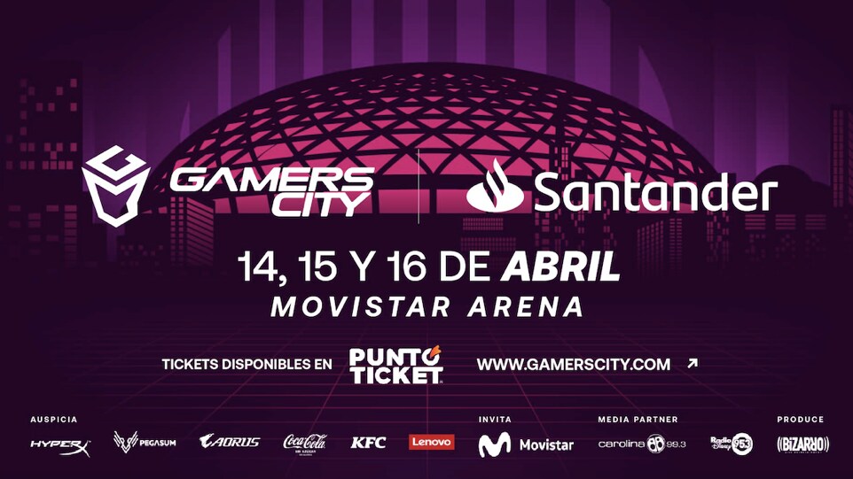 ¡Ya empezó la cuenta regresiva para Gamerscity Santander!
