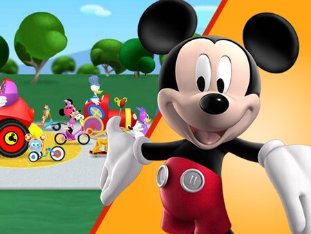 Mickey Mouse Clubhouse: Clubhouse Rally Raceway (Online Games