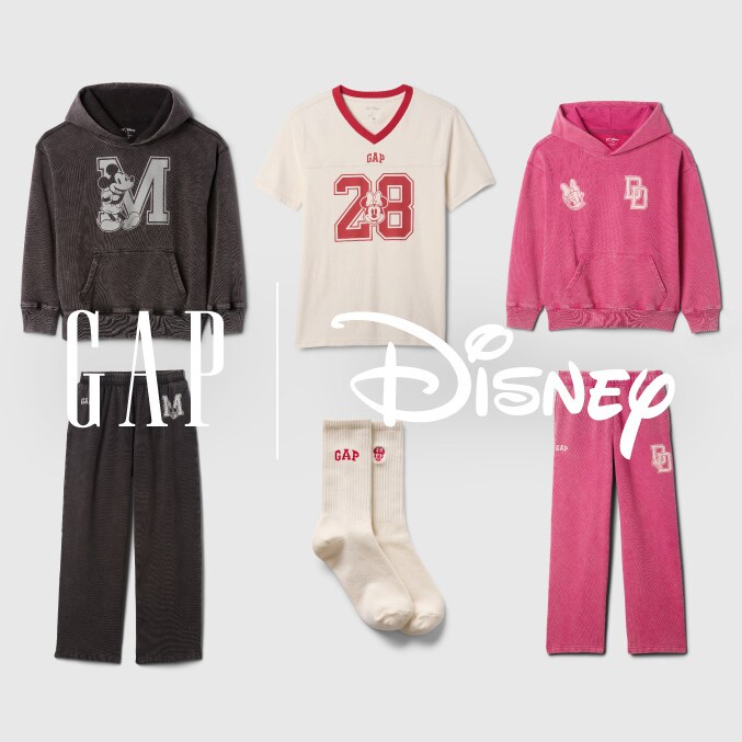 ベビーから大人まで展開する「Gap × Disney」コレクションが