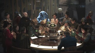 The bar at Garsa’s Sanctuary