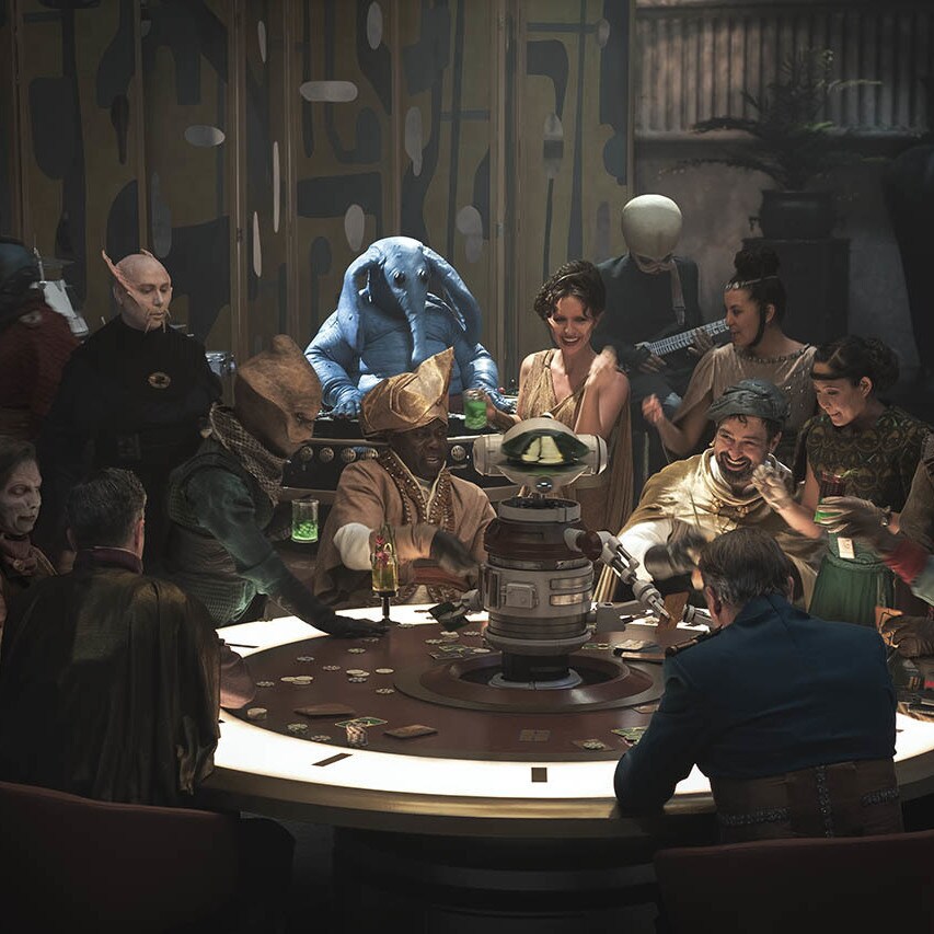 The bar at Garsa’s Sanctuary