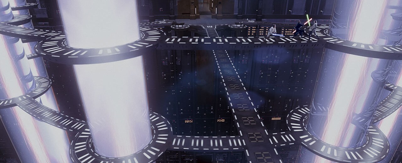 Darth Maul and Qui-Gon Jinn duel