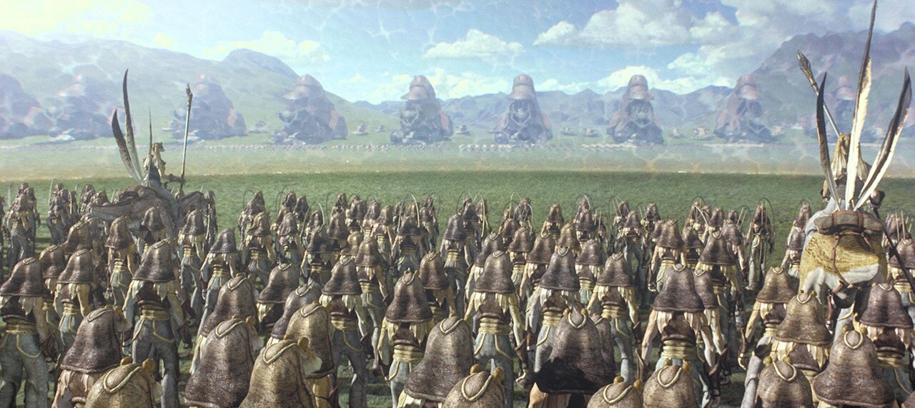 The plains of Naboo.
