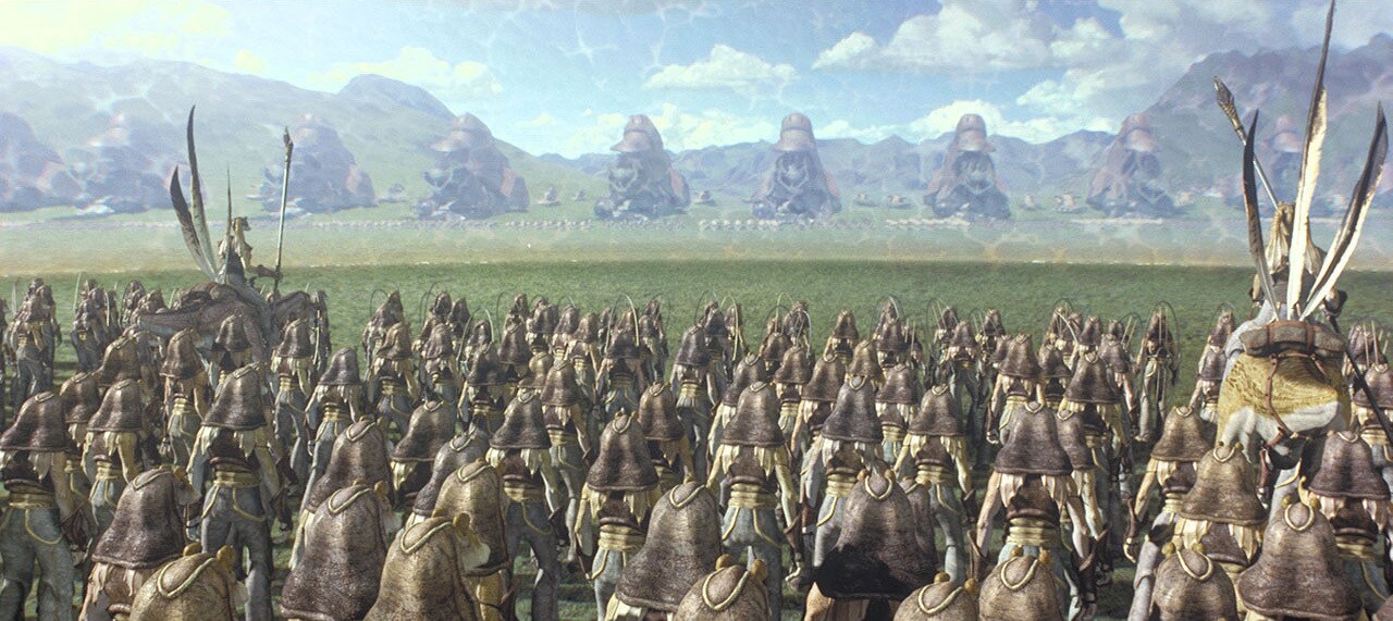 The plains of Naboo.