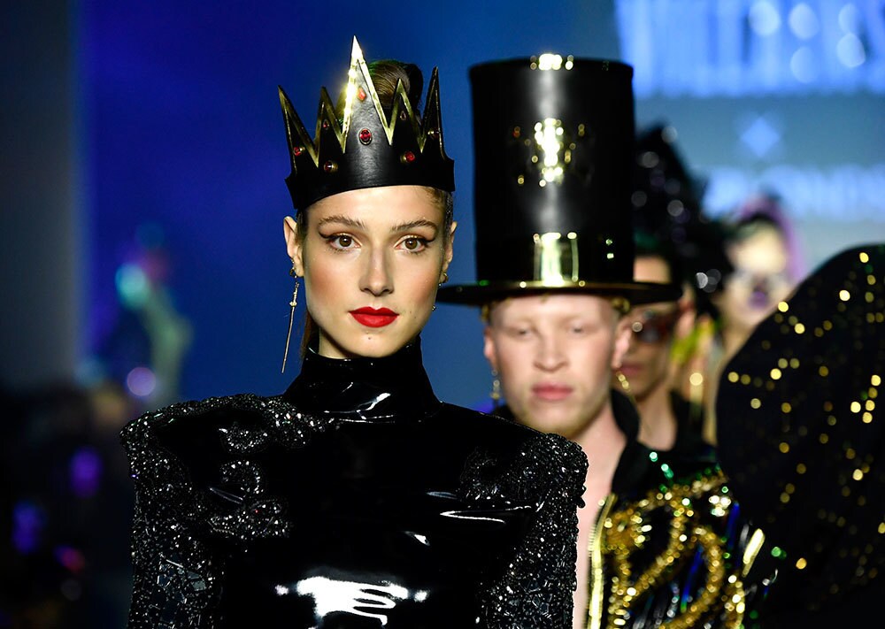 Disney Villains Models at the New York Fashion Week