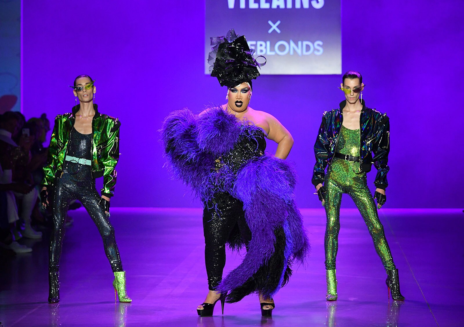 Disney Villains Models at the New York Fashion Week