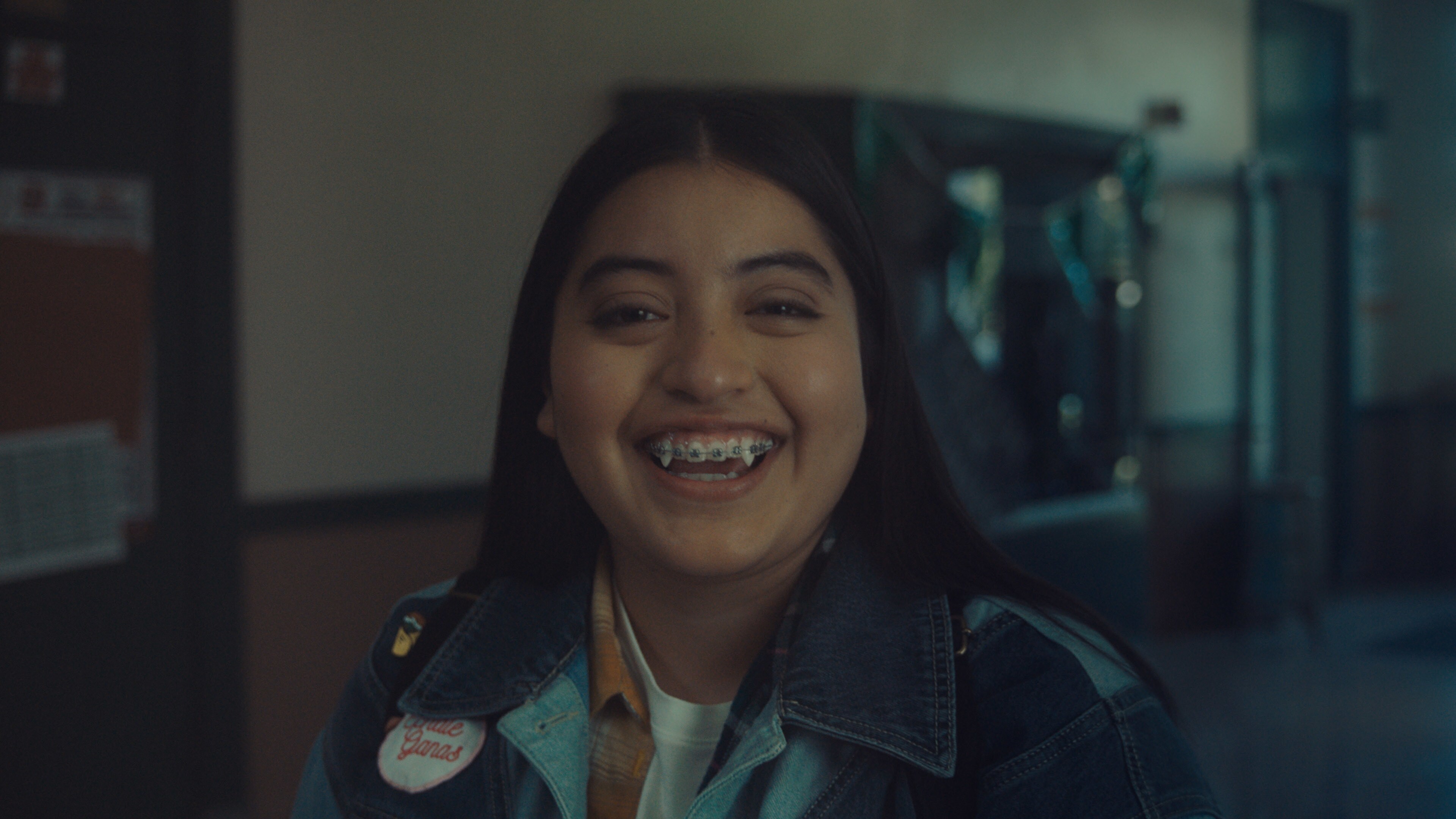 Keyla Monterroso Mejia as Val Garcia in Disney’s “LAUNCHPAD” Season One short, “GROWING FANGS,” Written and Directed by Ann Marie Pace. Photo courtesy of Disney. © 2021 Disney Enterprises, Inc. All Rights Reserved.