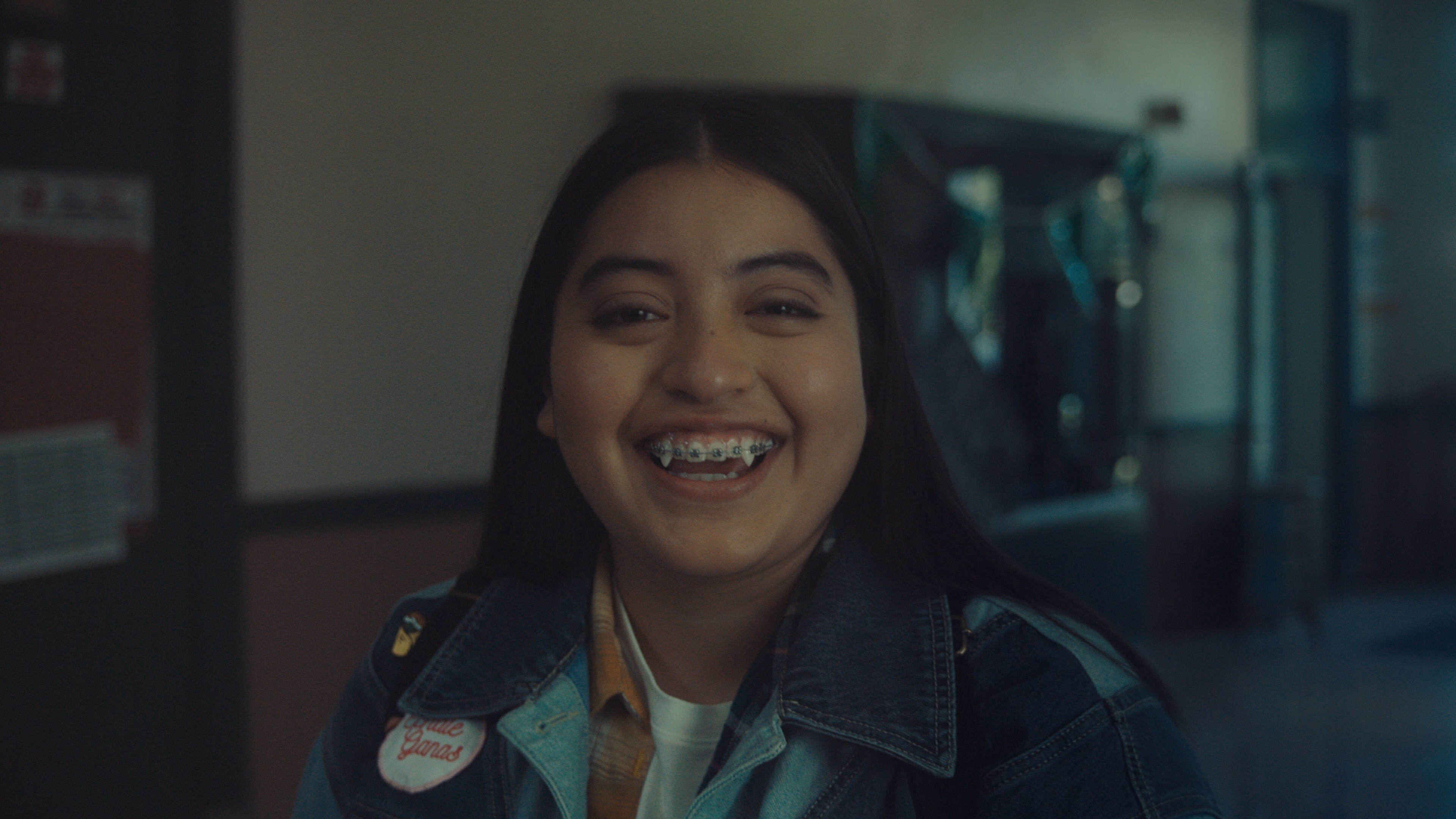 Keyla Monterroso Mejia as Val Garcia in Disney’s “LAUNCHPAD” Season One short, “GROWING FANGS,” Written and Directed by Ann Marie Pace. Photo courtesy of Disney. © 2021 Disney Enterprises, Inc. All Rights Reserved.