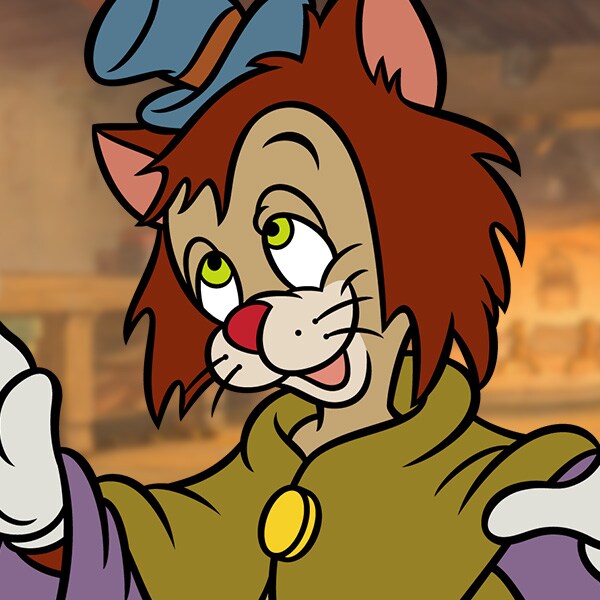 ディズニーストア Kiss me! Cat ピノキオ 「ギデオン」 gideon_fc_pinocchio_t_1c7bed34