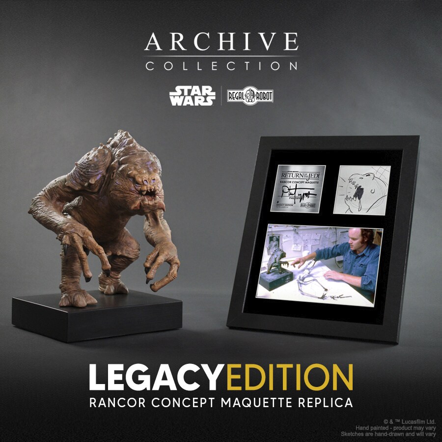 Regal Robot’s New Concept Maquette of the Rancor - Legacy Edition