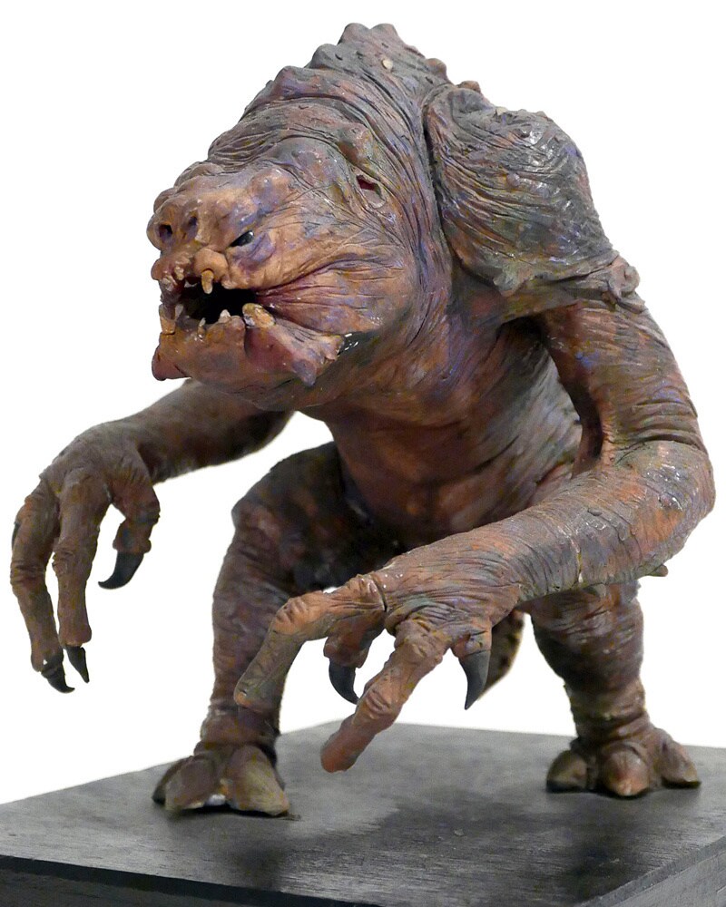 A close up of Regal Robot’s New Concept Maquette of the Rancor
