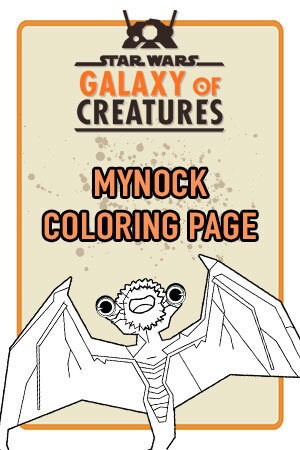 Mynock Coloring Page