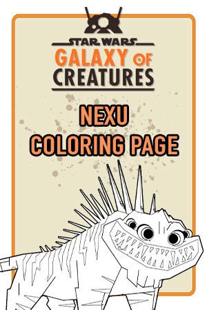 Nexu Coloring Page