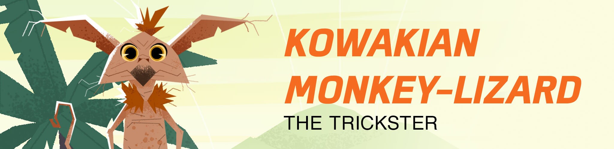 Galaxy of Creatures - Kowakian Monkey-Lizard