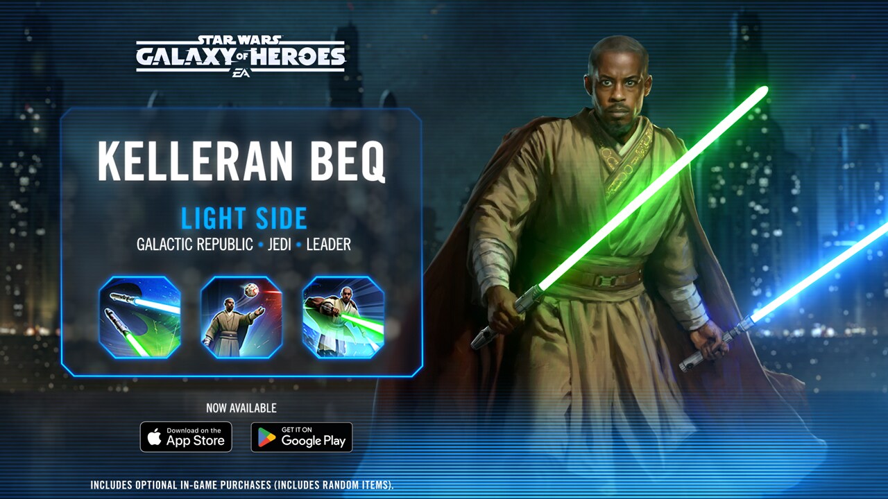 Kelleran Beq in Star Wars: Galaxy of Heroes