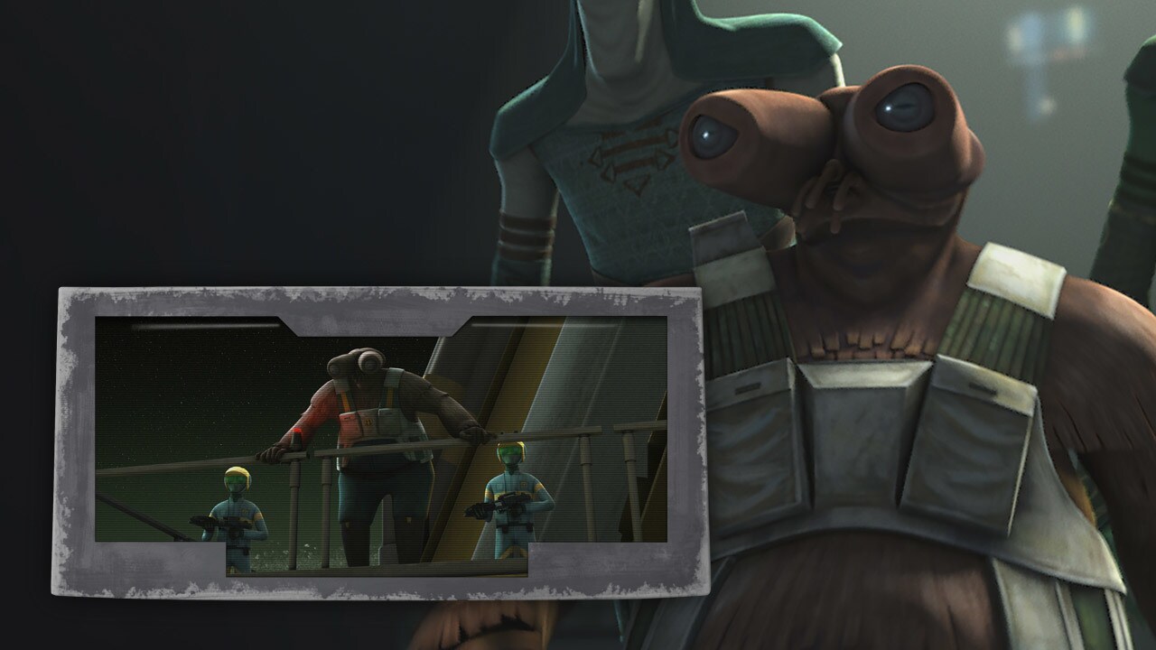 Pintu Son-El is the same alien species as Yushyn, the Mining Guild boss seen in Star Wars Rebels....