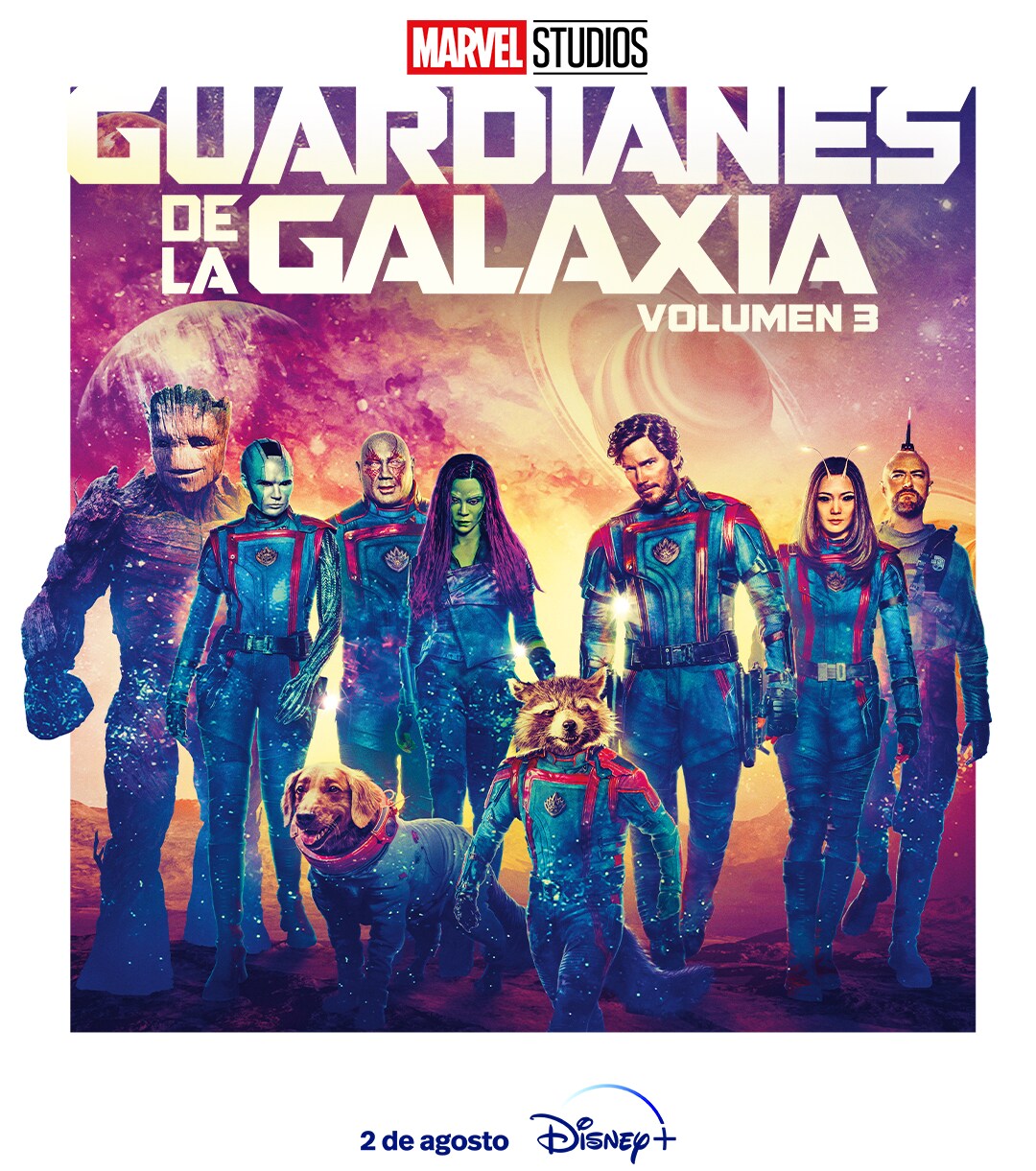 Marvel Dato on X: 🎞  Estamos en la semana de estreno del último baile de  los Guardianes de la Galaxia. ¿Cuándo la ven? 🎬Miércoles preestreno  🎬Jueves estreno oficial #GuardiansOfTheGalaxyVol3   /