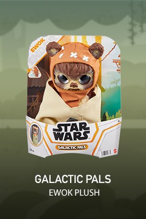 Galactic Pals Ewok Plush Toy