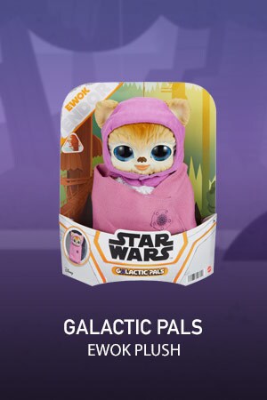 Galactic Pals Female Ewok Plush Toy