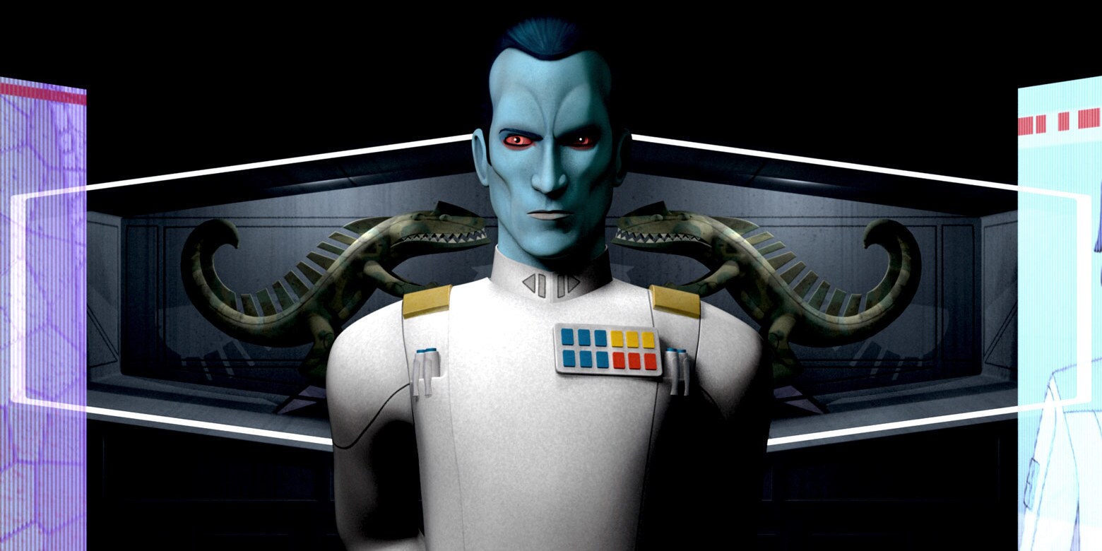 Grand Admiral Thrawn Minecraft Skin