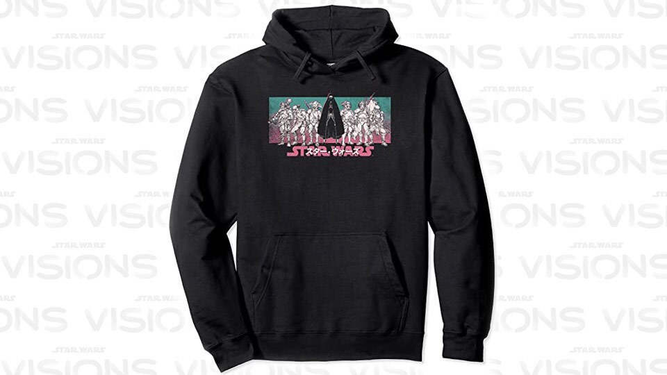 Star Wars Visions Group Poster Pullover Hoodie