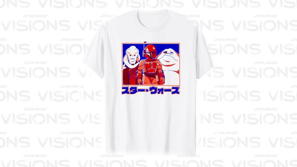 Star Wars Visions Group Poster T-Shirt