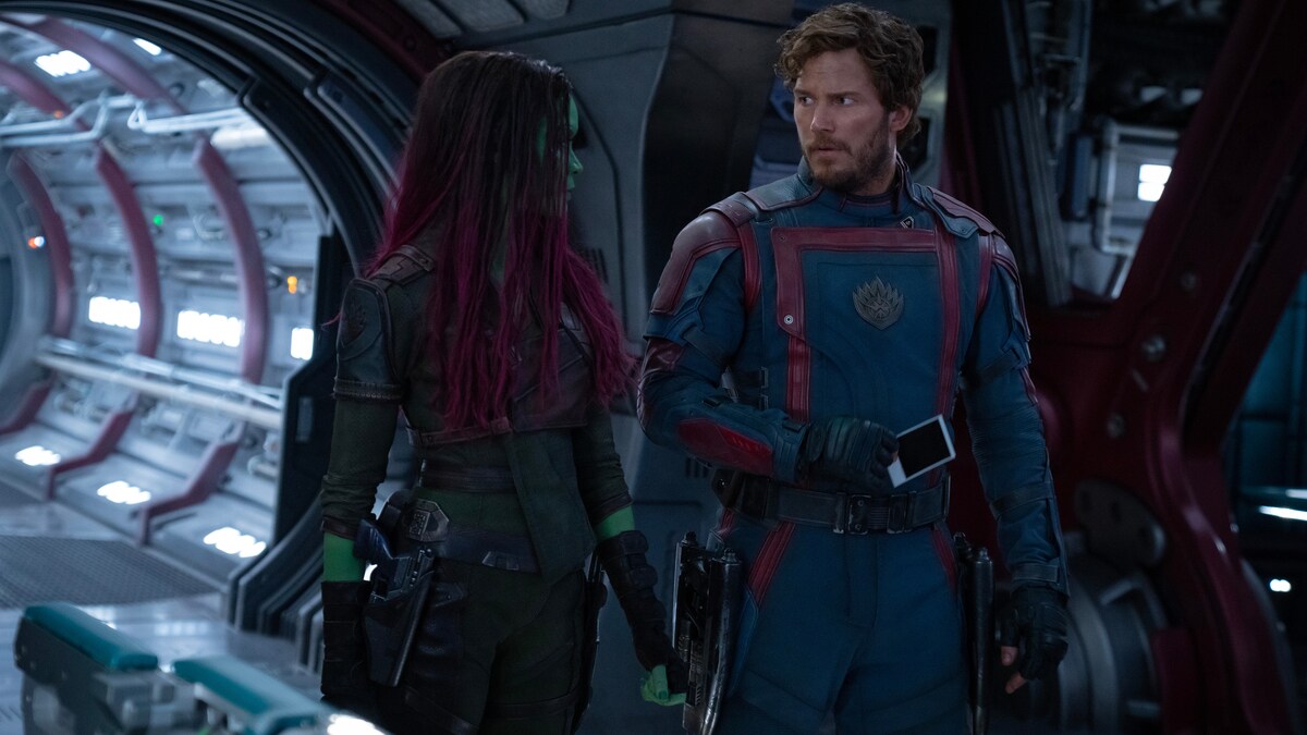 Chris Pratt y Zoe Saldaña hablan acerca del romance entre Peter Quill y Gamora