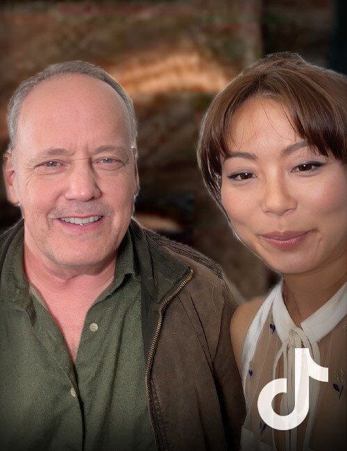 Dee Bradley Baker and Michelle Ang