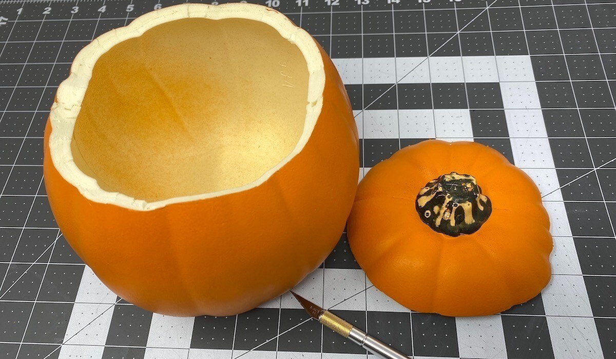 Bor Gullet Pumpkin Step 1