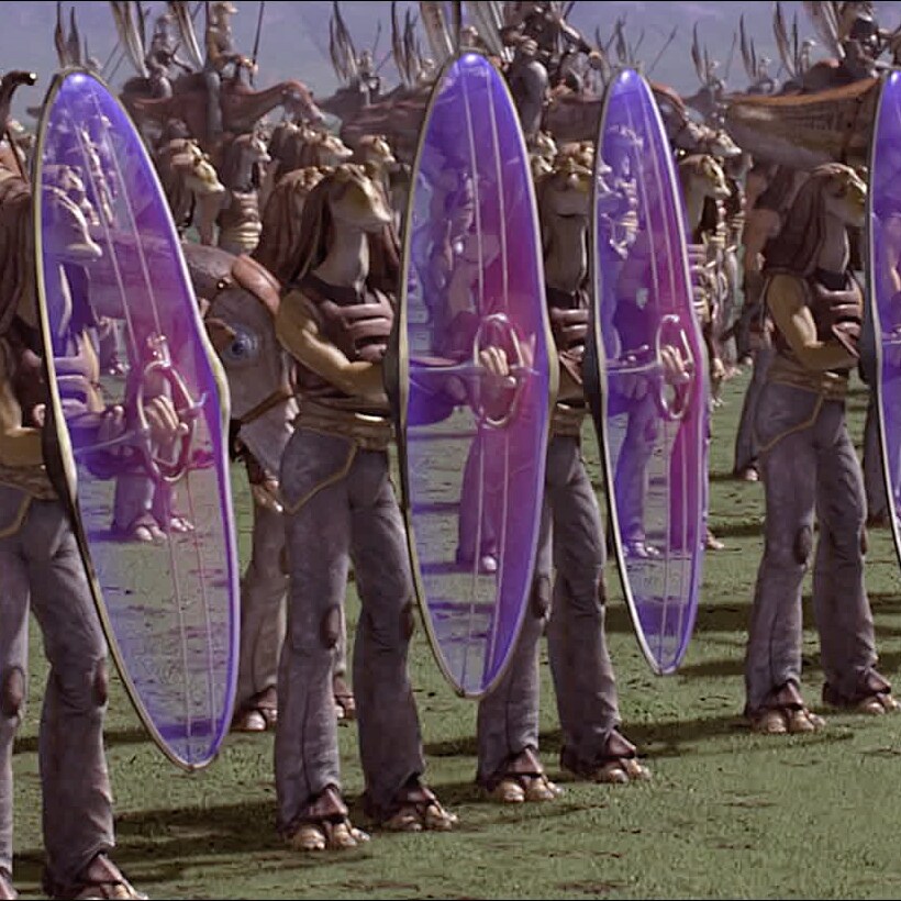 Gungan shields